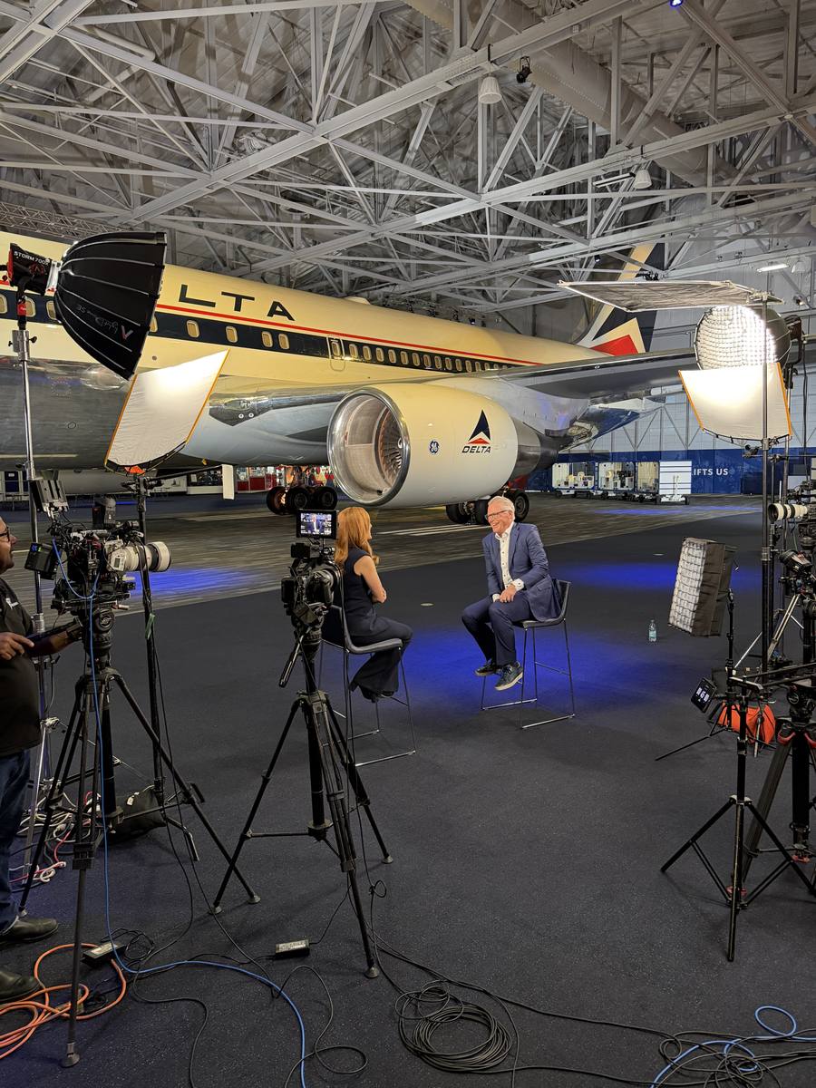 Delta Air Lines corporate broadcast