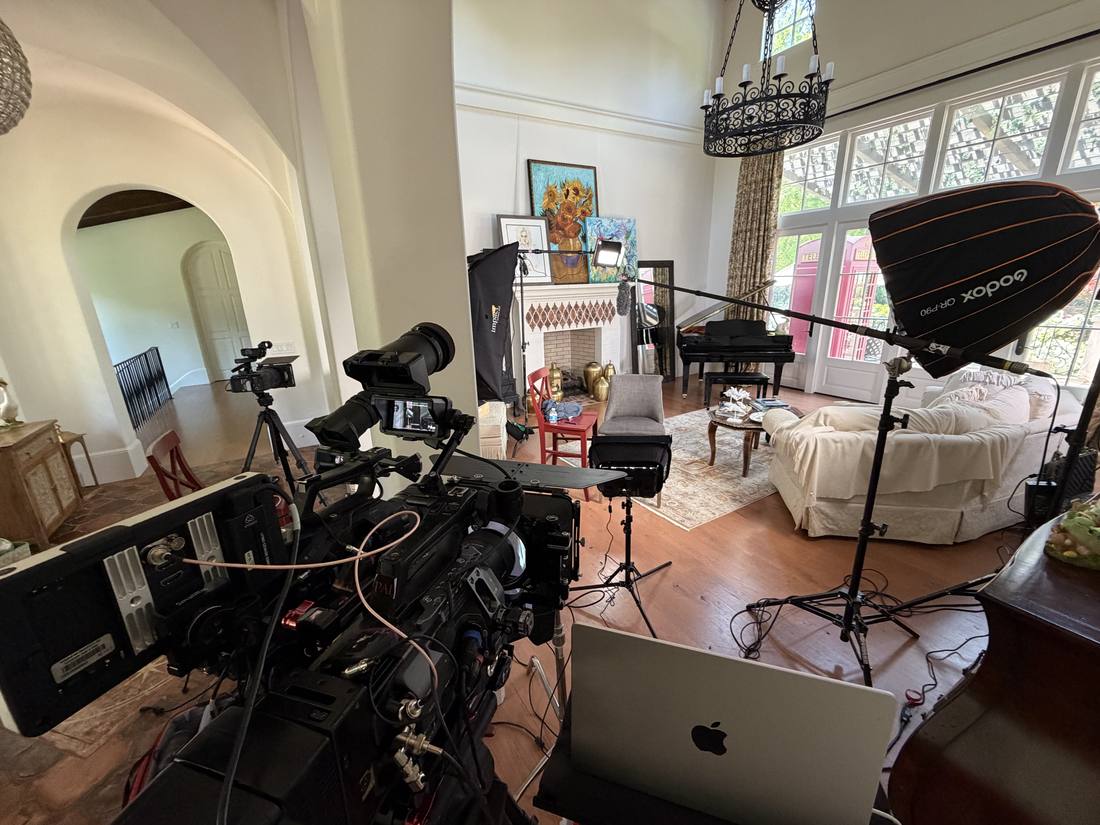 Glamour estate interview production